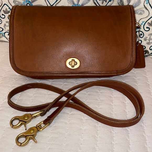 Coach Bags Vintage Coach Penny Pocket 9755 In Saddle Made In Usa
